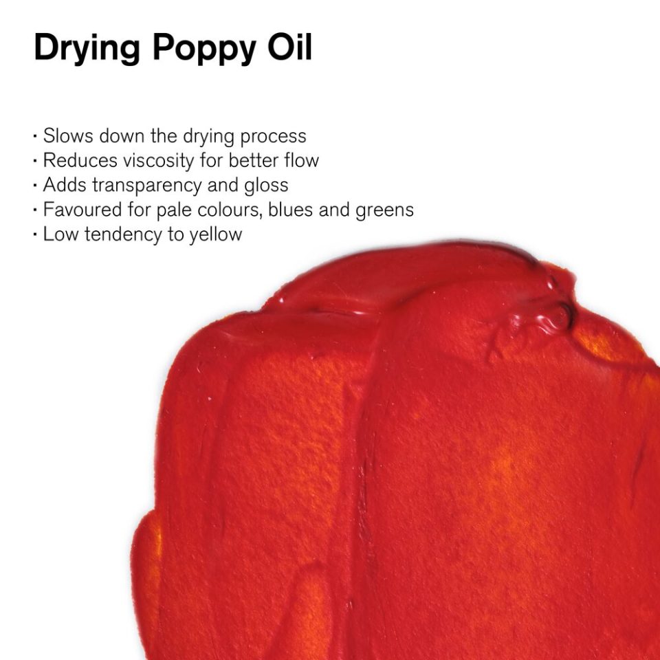 Winsor & Newton™ Drying Poppy Oil (75ml)