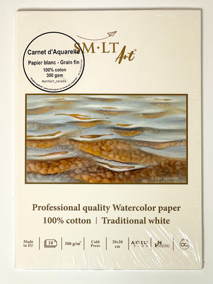 20cmx28cm SM•LT Art® Professional Quality Watercolour Paper - Mona Lisa Artists' Materials Calgary Alberta