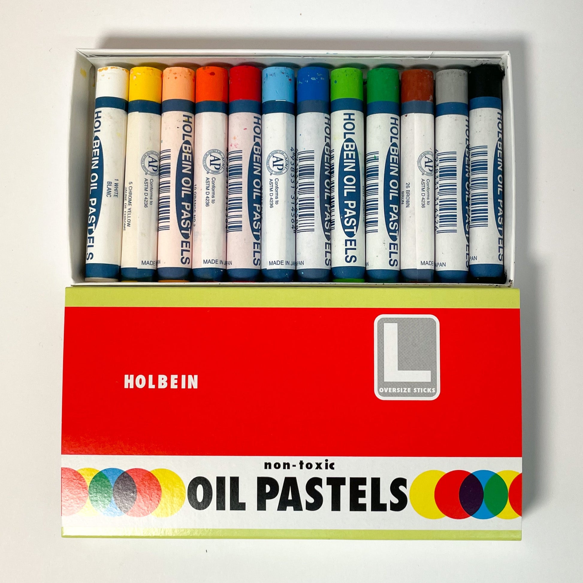 Holbein® Oil Pastel Sets (Non-Toxic) - 12pc Set - Mona Lisa Artists' Materials Calgary Alberta